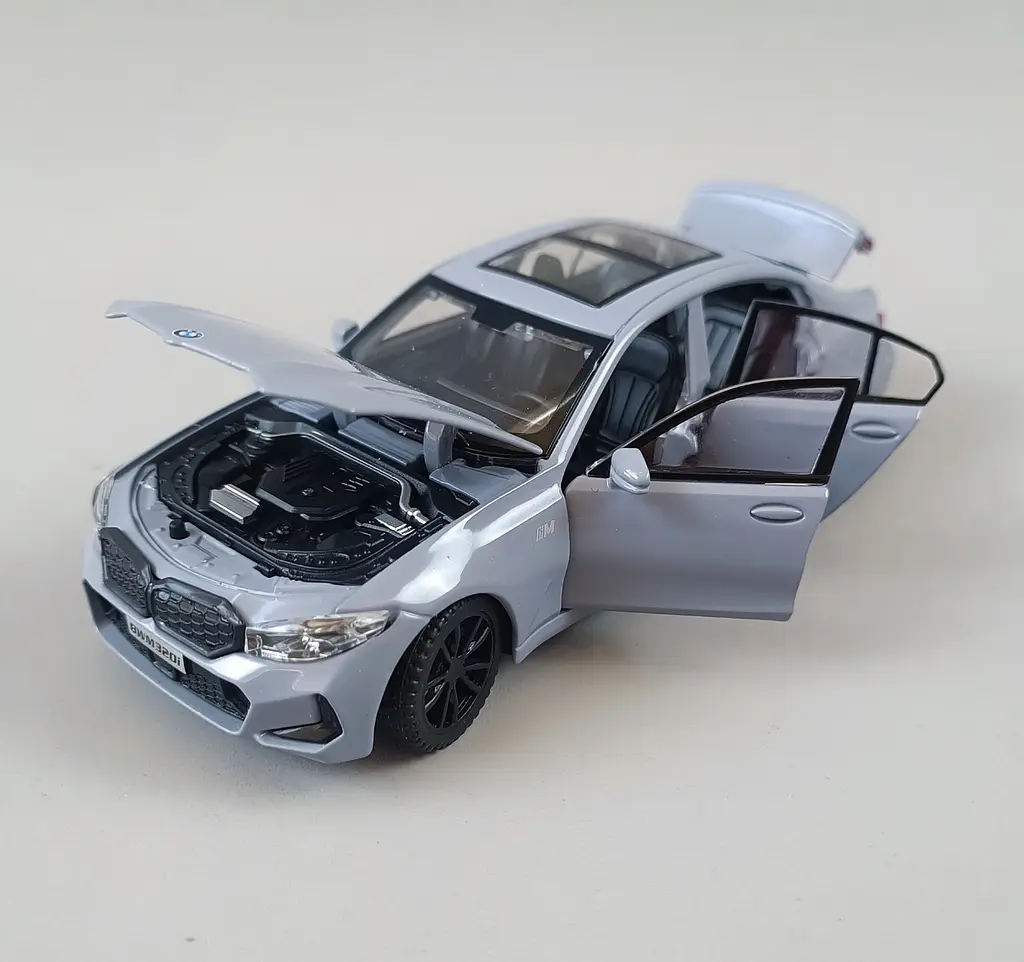 Машинка Автопром BMW БМВ TK - 10105 Авто Експерт, 3 кольори, металопластик, 1:32, звук, світло, інерція - фото 3