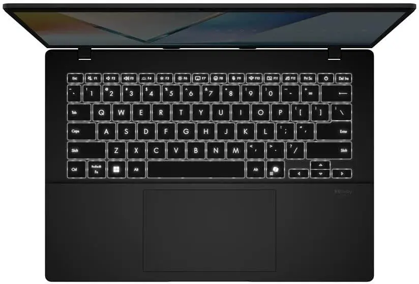 Ноутбук ASUS Vivobook S14 M3407KA-SF144 (14 F, AMD Ryzen 5 AI 330, 16 GB, 512 SSD, UMA, DOS) Matte Gray (90NB16P1-M00900) - фото 5