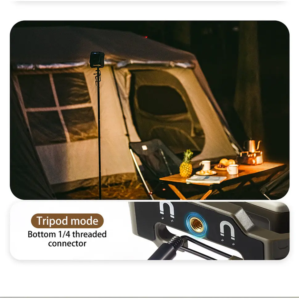 Ліхтар прожектор Naturehike CNK2300012, коричневий - фото 6