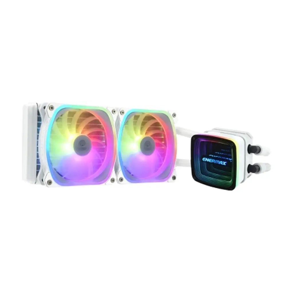 Система рідинного охолодження Enermax Aquafusion ADV 240 White ARGB (ELC-AQFA240-SQA-W) - фото 2