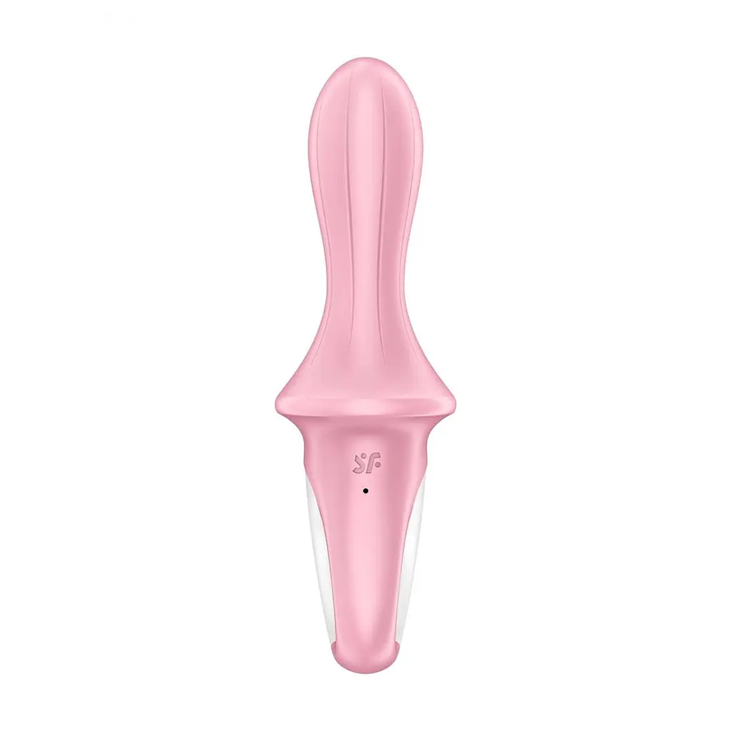 Надувний анальний вібратор Satisfyer Air Pump Booty 5+ 19 см рожевий - фото 5