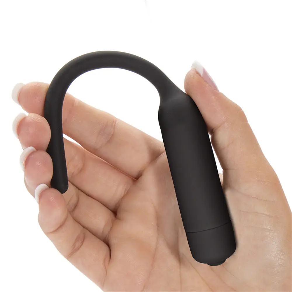 Стимулятор уретри - Anal Indulgence Collection Silicone Vibrating Urethral Dilator - фото 7