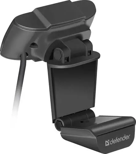 Веб-камера Defender G-Lens 2579, Black, 1280x720 / 30 fps, мікрофон, кут огляду 48°, універсальне кріплення, USB, 1.2 м (63179) - фото 5