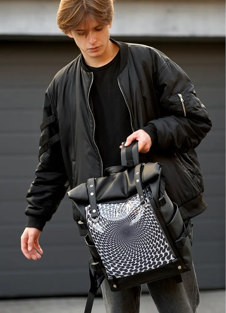 Чоловічий рюкзак Sambag ROLLTOP HACKING 41 х 30 х 16 см (24460122m) - фото 2