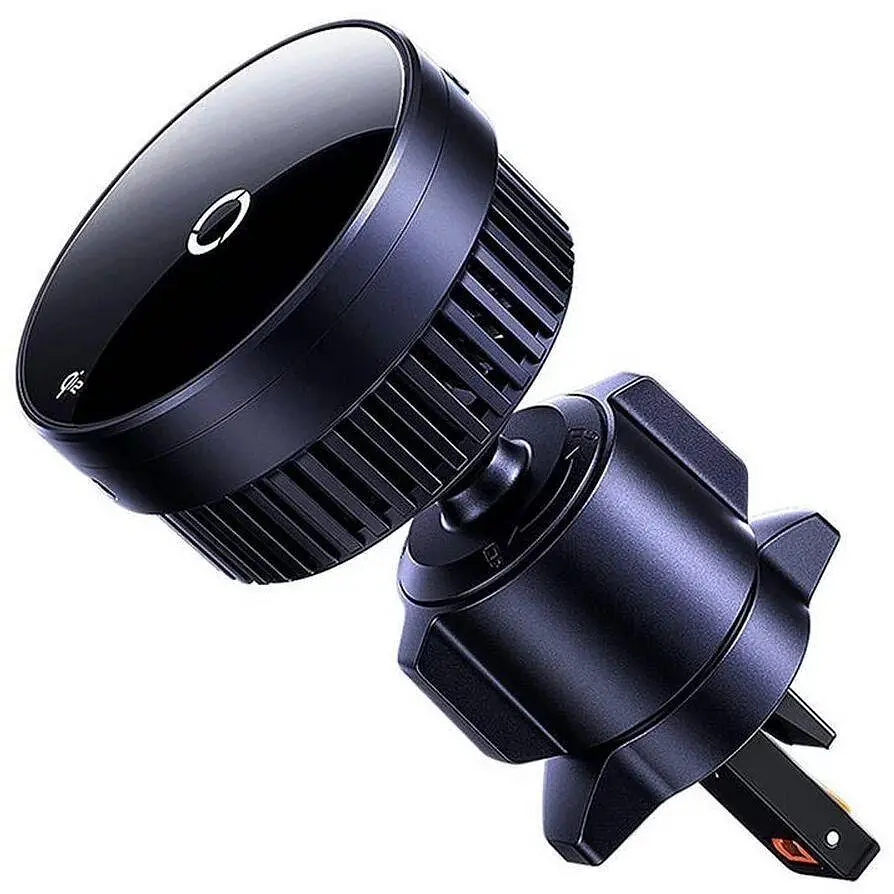 Автотримач і бездротове зарядне Baseus MagPro Series Magnetic Qi2 15 W чорний - фото 2