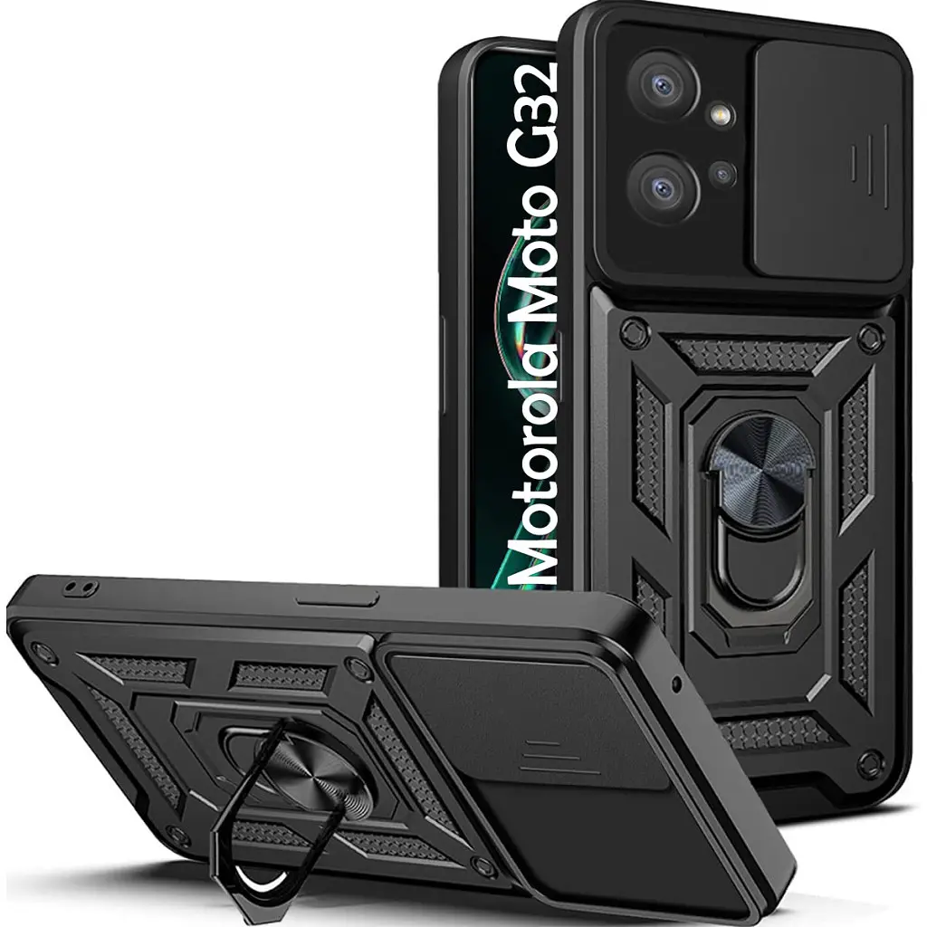 Чохол до мобільного телефона BeCover Military Motorola Moto G32 Black (708177) - фото 6