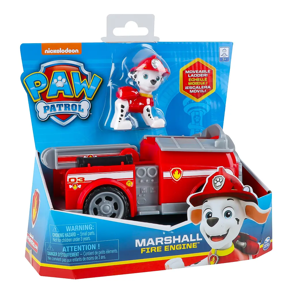 Набір Spin Master Paw Patrol Базовий автомобіль з фігуркою Маршала червоний (SM16775/9917) - фото 3