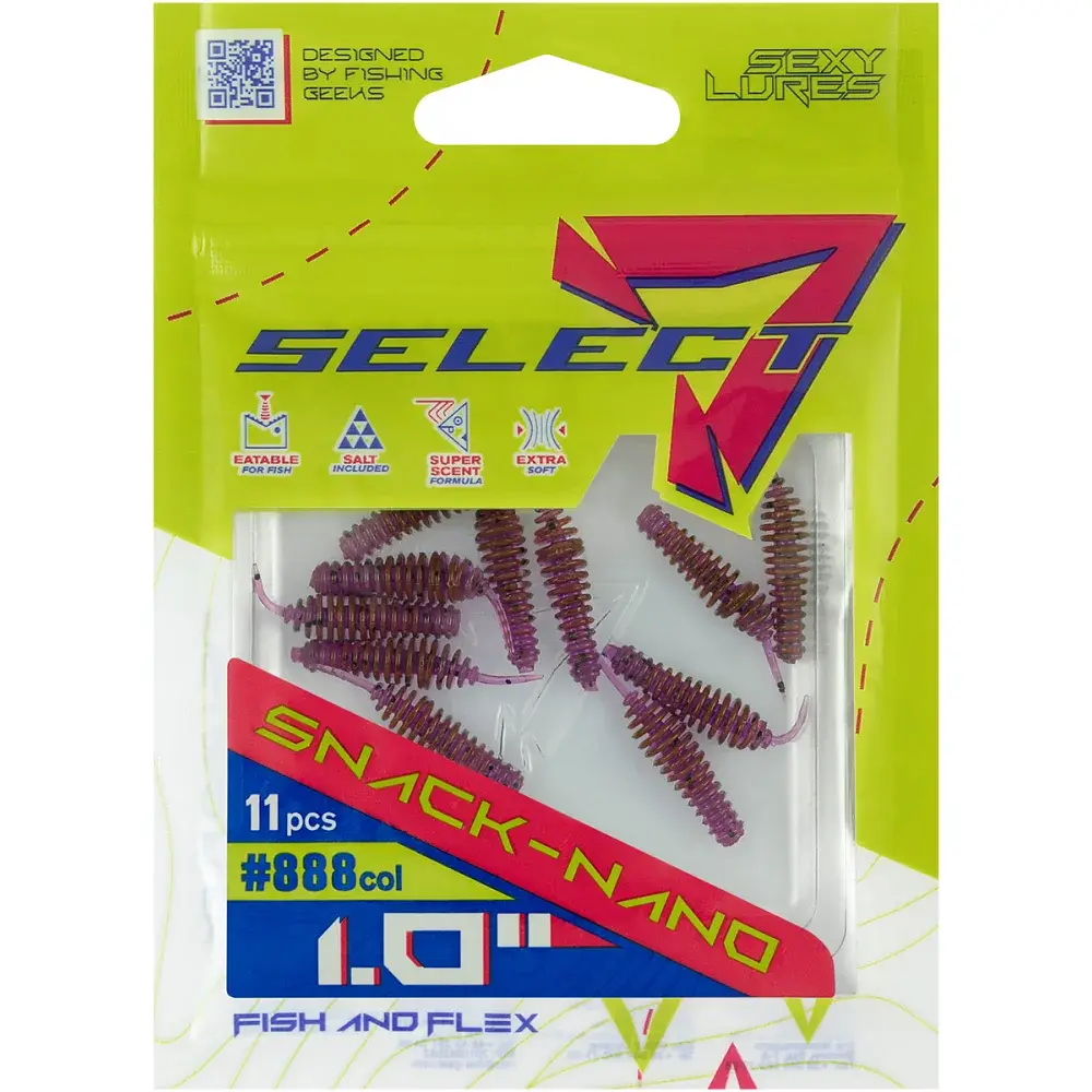 Силікон Select Snack Nano 1" 888 (11 шт/уп) - фото 2