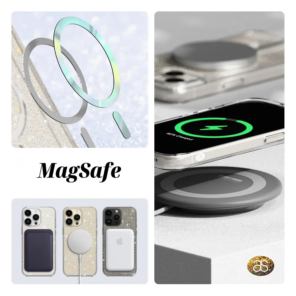 Чохол до мобільного телефона Armorstandart Glow Magsafe Apple iPhone 14 Pro Max Transparent (ARM69725) - фото 4