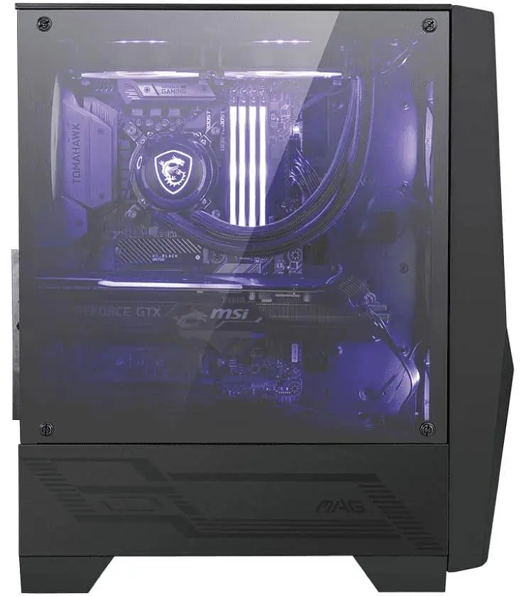 Корпус MSI MAG Forge 100M Black (MAG Forge 100M) - фото 2