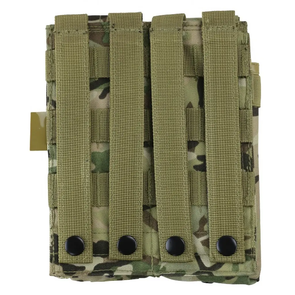 Підсумок під магазини АК Kombat UK Double Mag Pouch with Pistol Mag (1000-kb-dmpp-btp) - фото 2