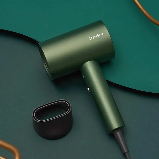 Фен Xiaomi ShowSee Electric Hair Dryer A5-G Green (зелений) - фото 2