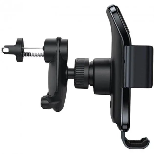 Автомобільний тримач холдер Baseus Smart Solar Power Wireless Car Mount Electric Holder SUZG000001 Black - фото 8