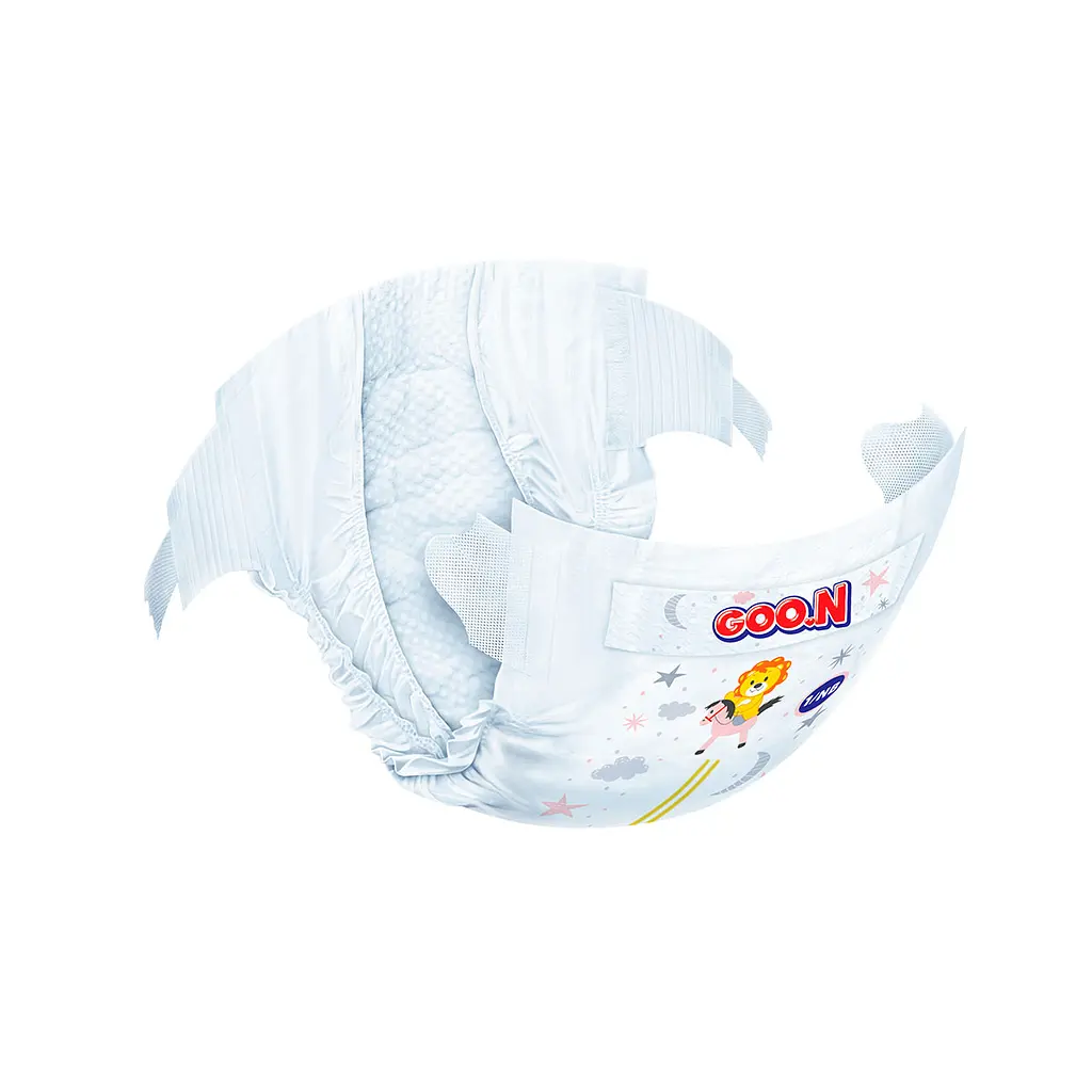 Подгузники на липучках для новорожденных Goo.N Premium Soft 1 (до 5 кг), 72 шт. - фото 3
