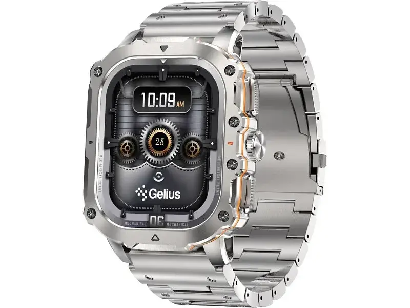 Смарт-годинник Gelius Pro GP-SW016 (Tactical Heavy) Silver Titan - фото 2