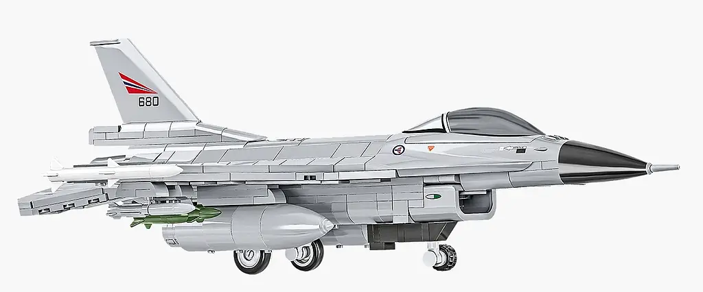 Конструктор Самолет истребитель F-16AM Fighting Falcon COBI 5913 - фото 5