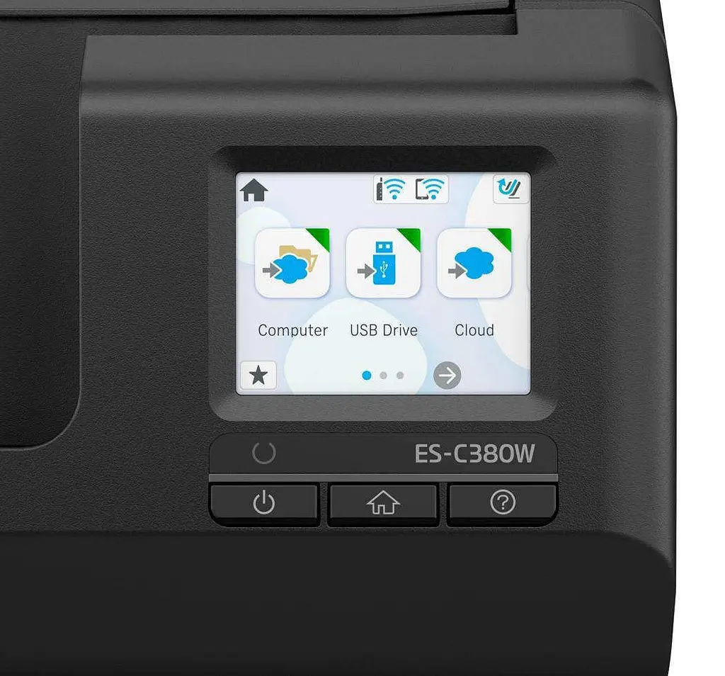 Протяжный сканер Epson ES-C380W (B11B269401) - фото 6