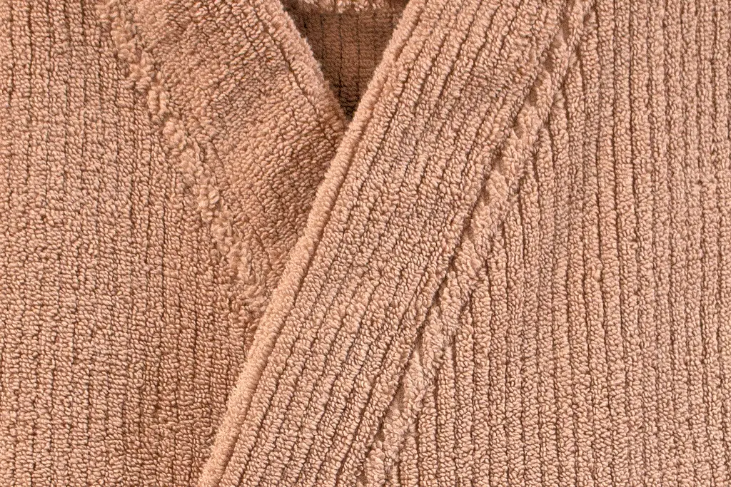 Халат-кимоно unisex Lotus Home - Bold Microcotton kiremit махровый L - фото 7