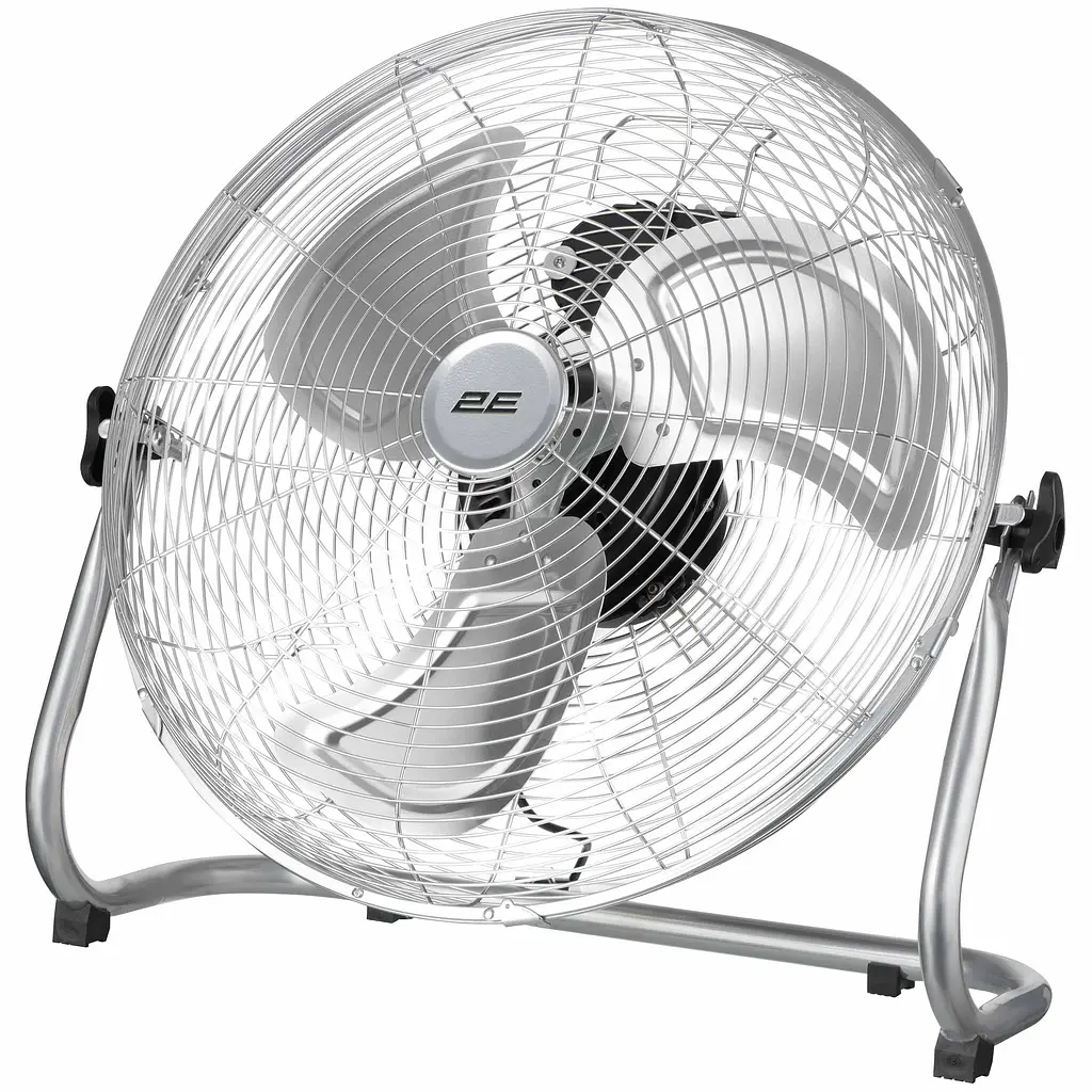 Вентилятор підлоговий 2E PowerWind 45C професійний 45 см сріблястий (2E-IF45C)