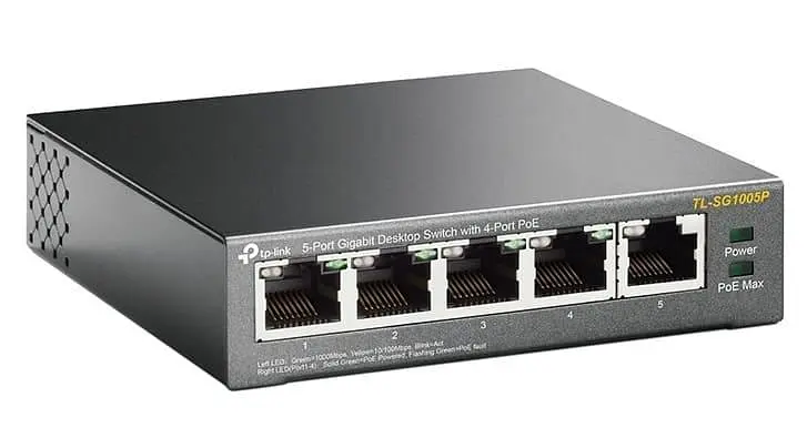 Комутатор TP-Link TL-SG1005P (TL-SG1005P) - фото 2