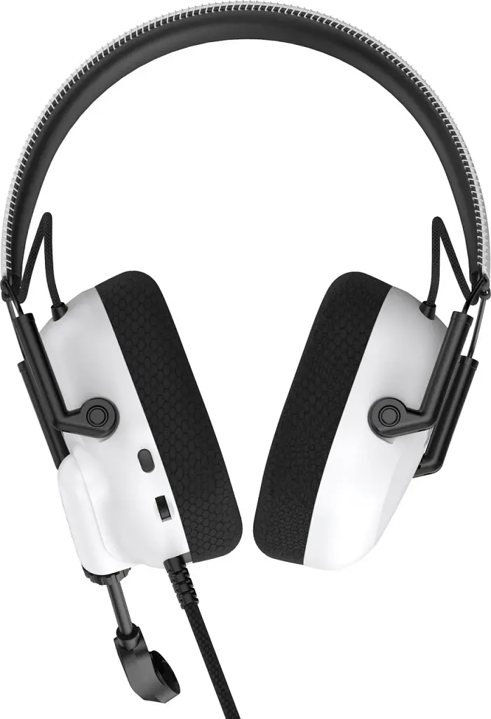 Навушники HF Stereo GamePro Genesis Mercury USB White (HS120W) UA - фото 4