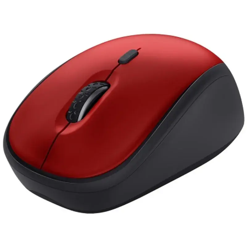 Мишка Trust Yvi+ Silent Eco Wireless Red (24550) - фото 2