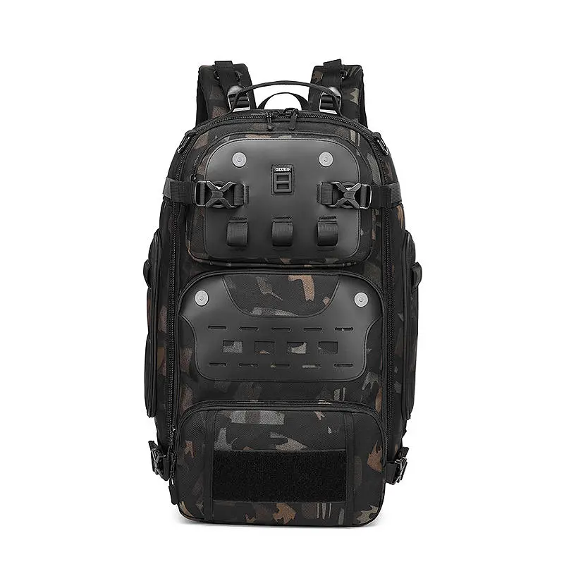 Рюкзак міський Ozuko 9590L ранець з відсіком для ноутбука до 15.6'' 32л Camo (19349) - фото 3