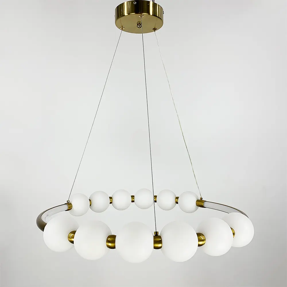 Люстра Nordic Pearl 60 см на 3 режима Line.F 902/600 - фото 6