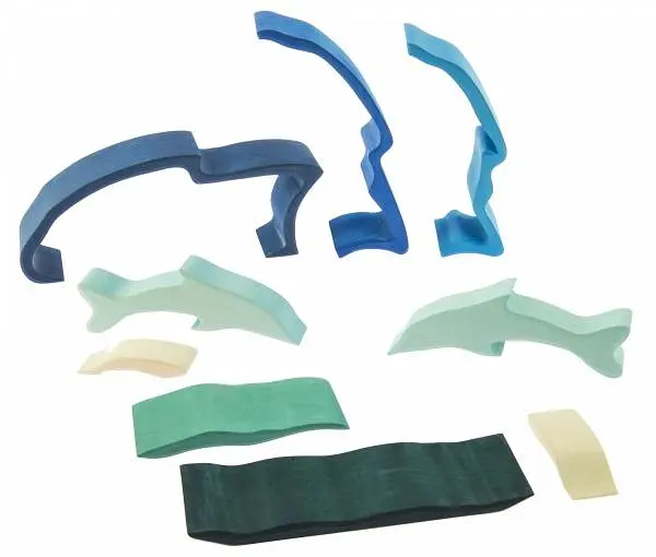 Конструктор дерев'яний NIC Дельфін (NIC523190) - фото 3