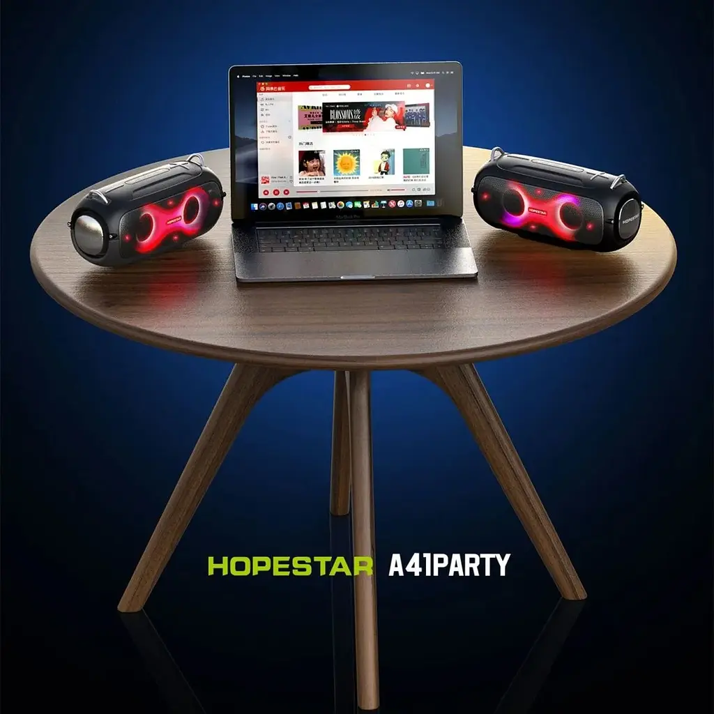 Портативна акустика Hopestar A41 Party Black [136606] - фото 4