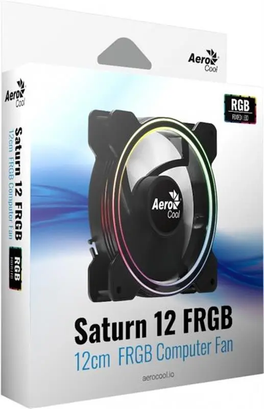 Вентилятор Aerocool Saturn 12RefurbishedGB, 120х120х25 мм, 3-Pin Molex (ACF3-ST10217.01) - фото 6