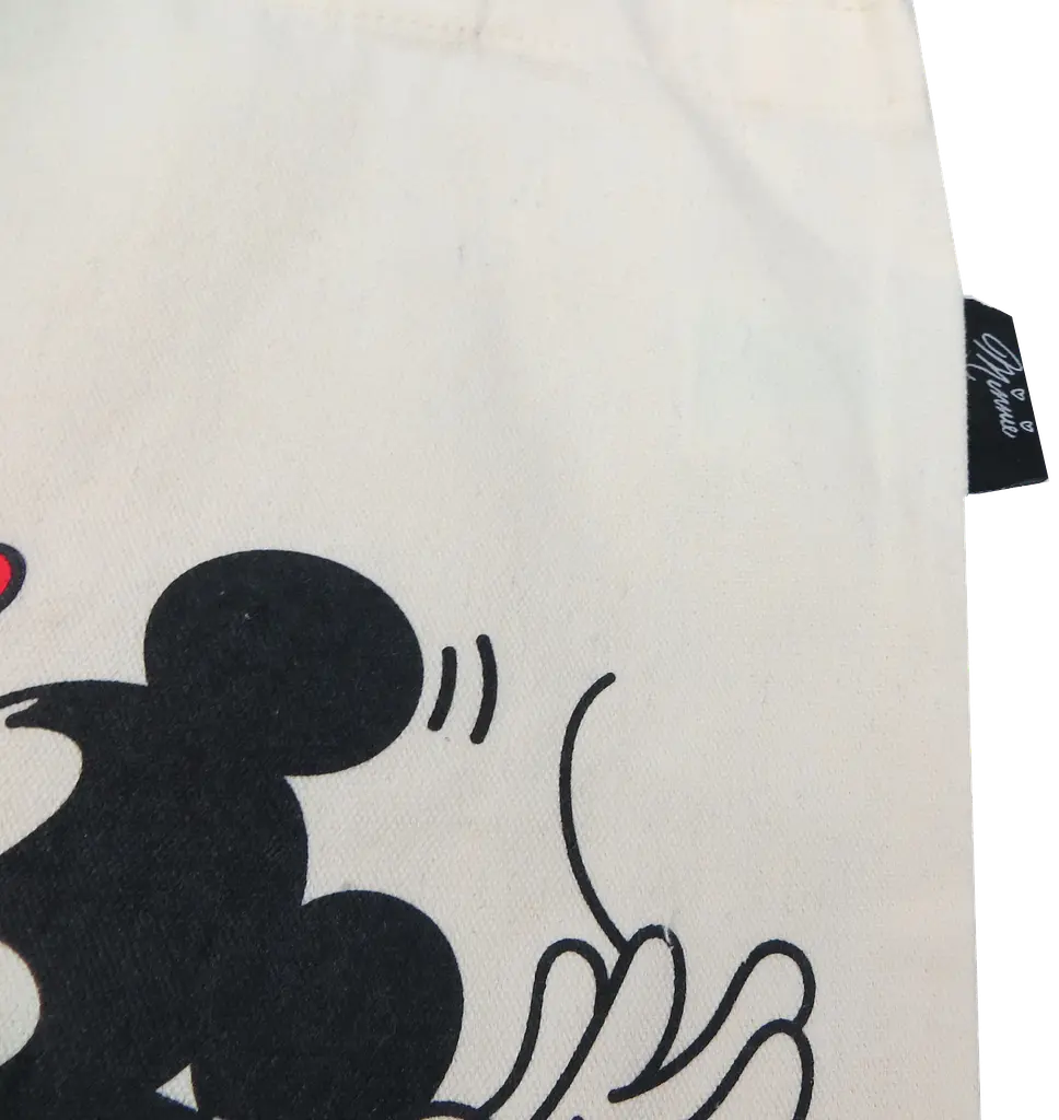 Еко сумка шопер для покупок Disney Mickey and friends Бежева - фото 4