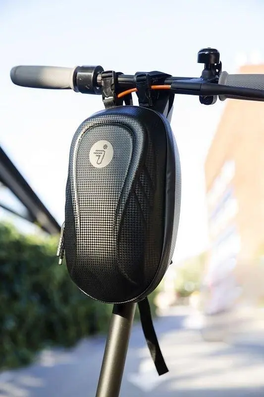 Сумка для самокату Segway-Ninebot фронтальна Black жорсткий корпус кріплення EVA на кермо - фото 2