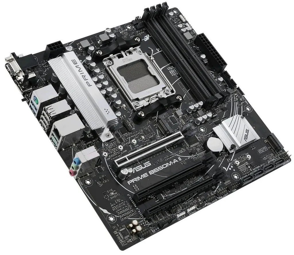 Материнская плата ASUS Prime B650M-A II-CSM (PRIME B650M-A II-CSM) (Socket AM5, AMD B650, Micro-ATX) - фото 3