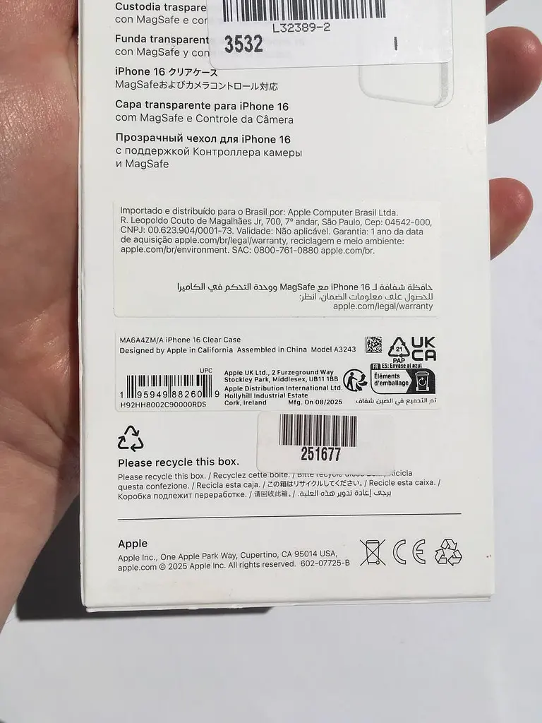 Оригінальний силіконовий чохол для iPhone 16 Apple Silicone Case with MagSafe Denim MYY23ZM/A - фото 4