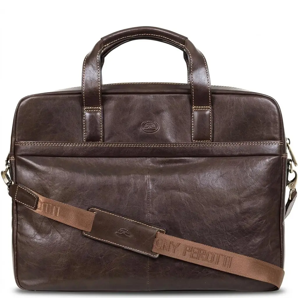 Чоловіча сумка-портфель Tony Perotti Italico 9954-40 moro (90374) коричневий