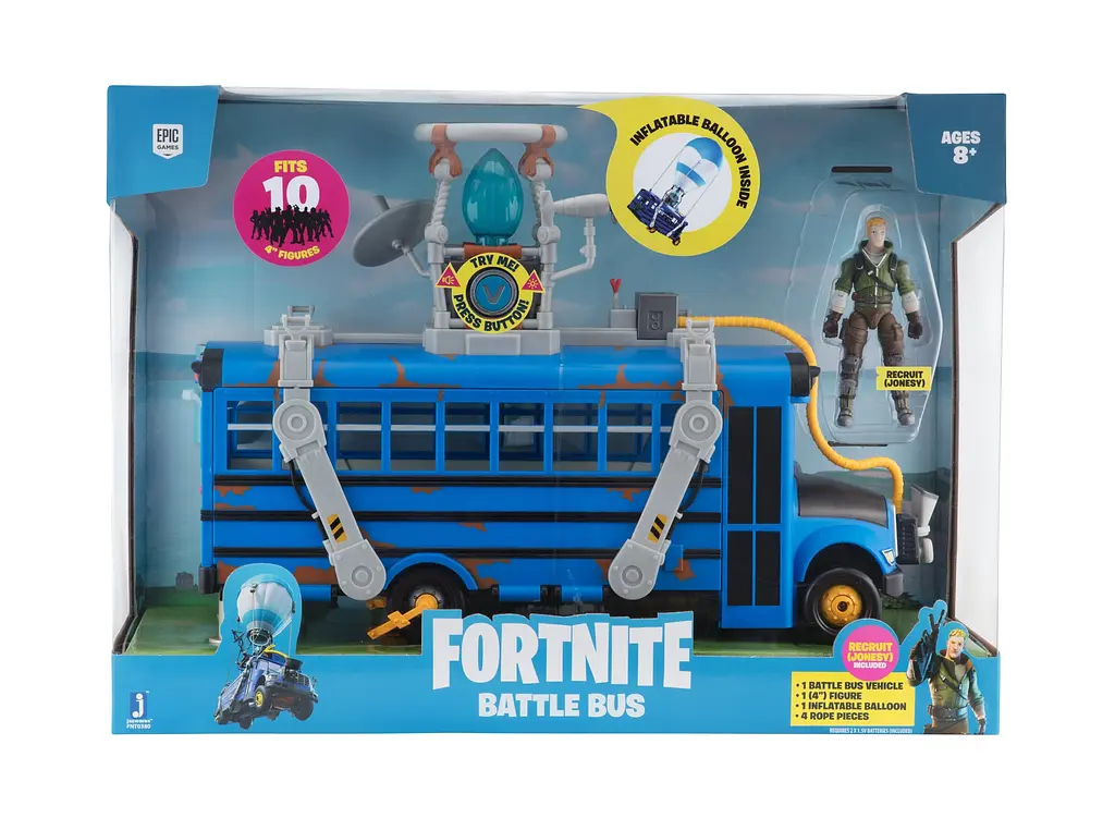 Колекційна фігурка Jazwares Fortnite Deluxe Vehicle Battle Bus (FNT0380) - фото 7