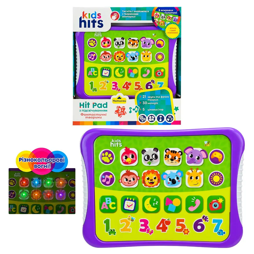 Інтерактивний музичний навчальний планшет Kids hits Hit Pad (KH01/010)