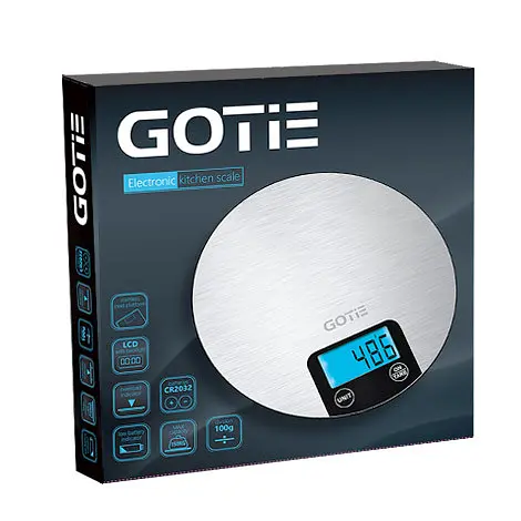 Ваги кухонні Gotie GWK-100 - фото 5