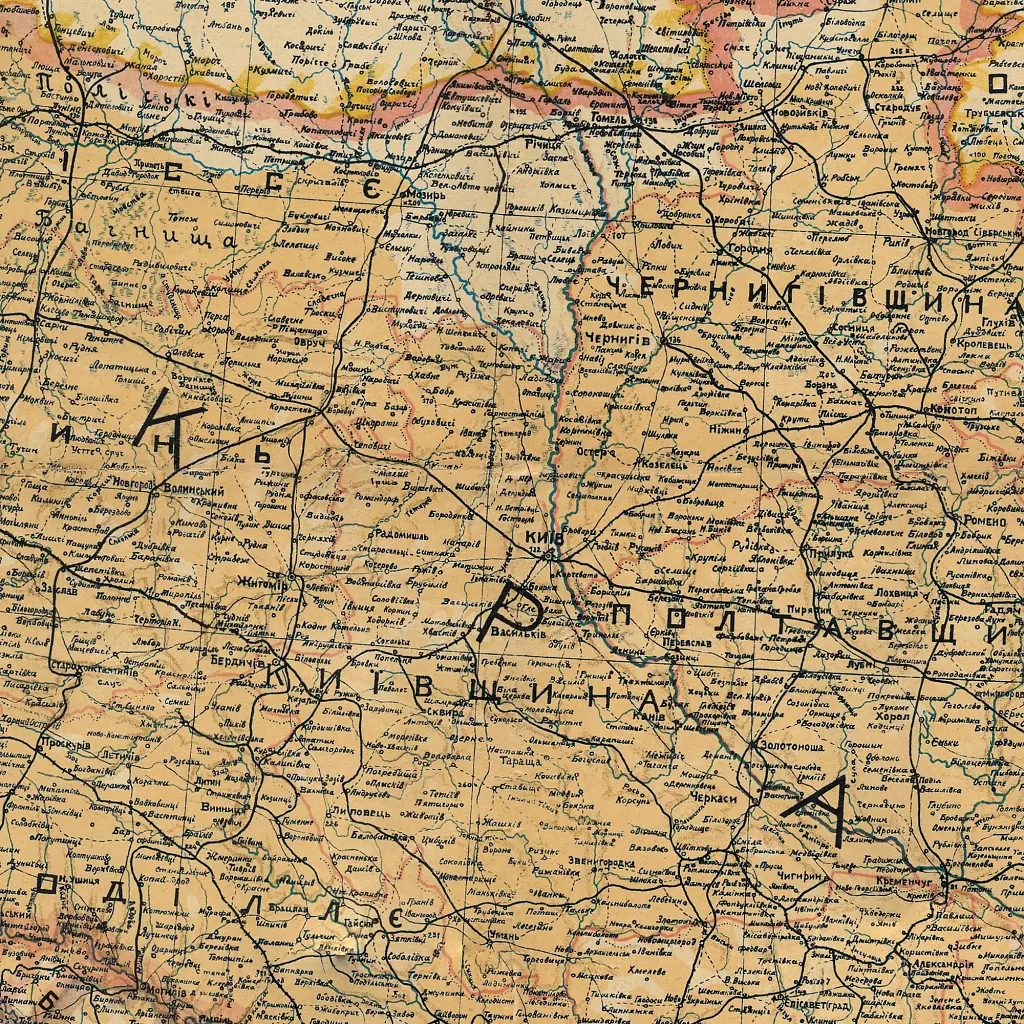 Інтер'єрна картина Українська Держава, Другий Гетьманат (1918), історія, 60×85 см (id4559) - фото 4