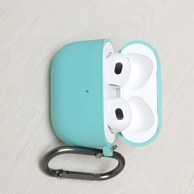 Чохол для Airpods 3 силікон з мікрофіброй  - фото 10