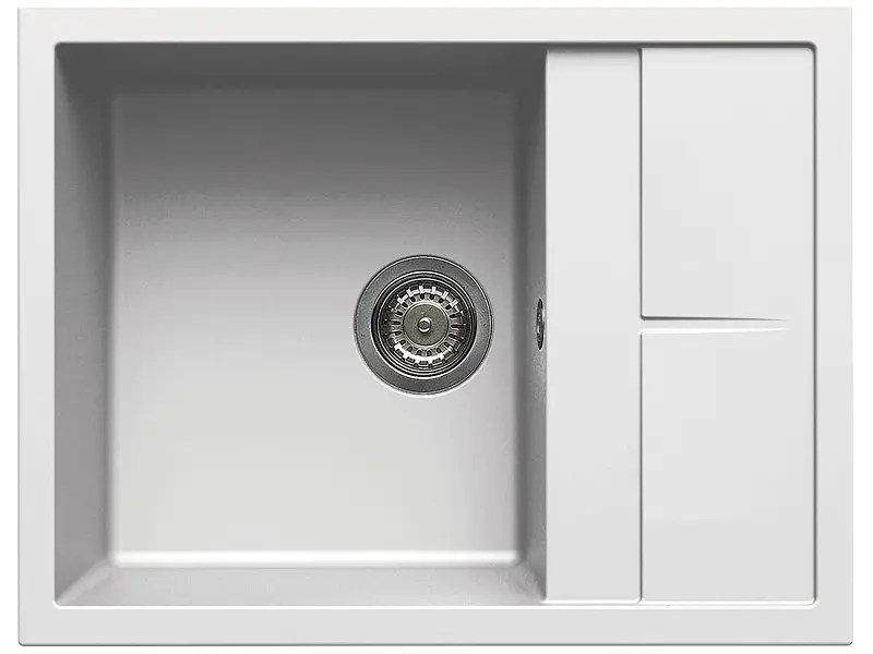 Кухонна мийка Elleci Unico 125 G68 Bianco