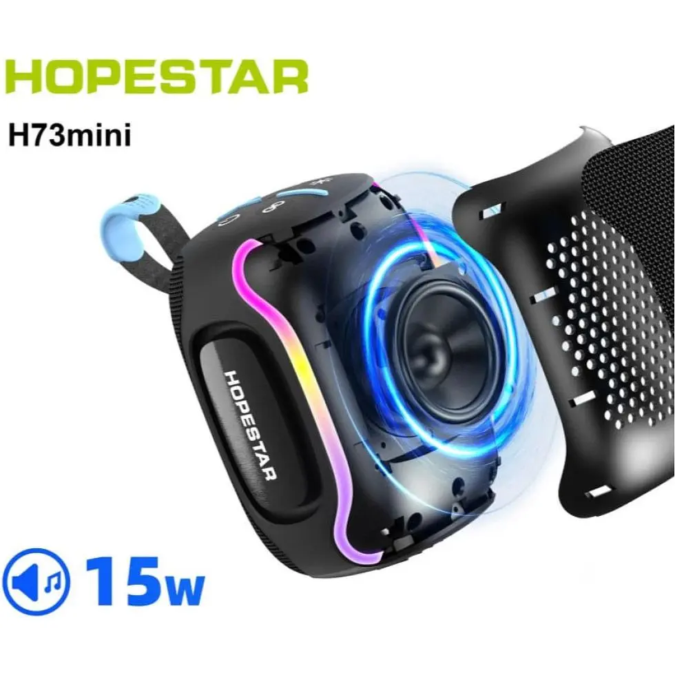 Портативна акустика Hopestar H73 Mini Black [171994] - фото 2