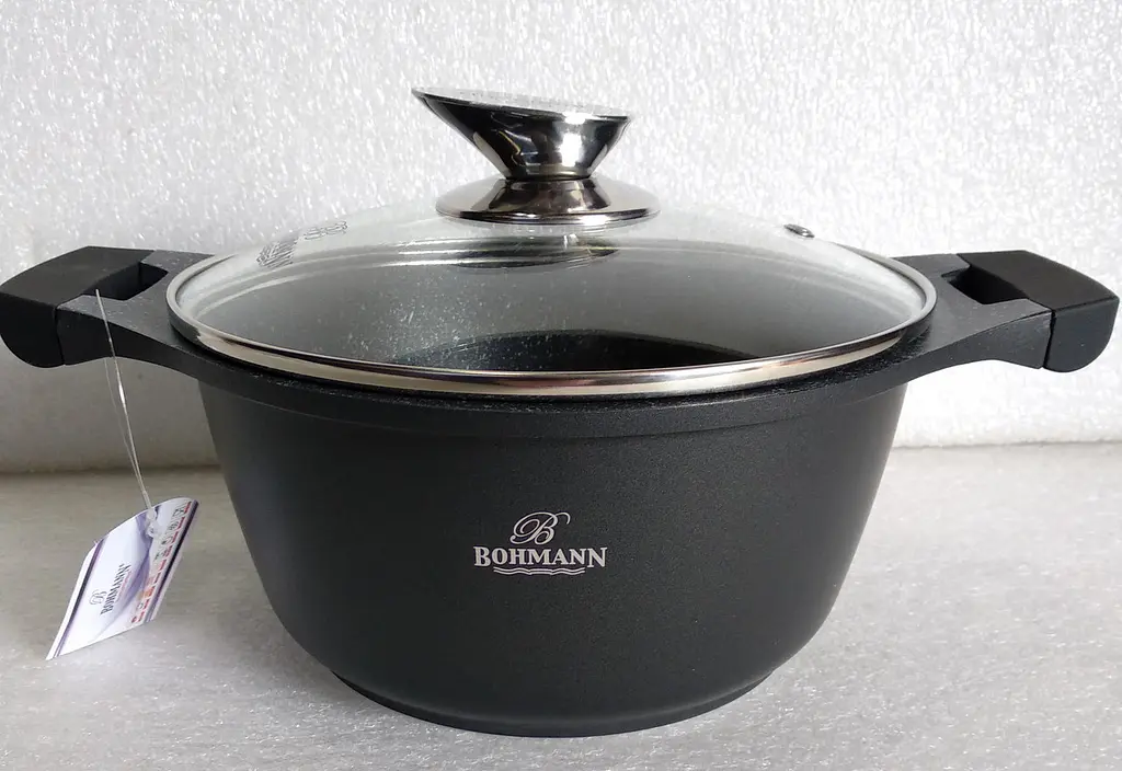 Набір посуду Bohmann BH 60-08 black 8 предметів - фото 6
