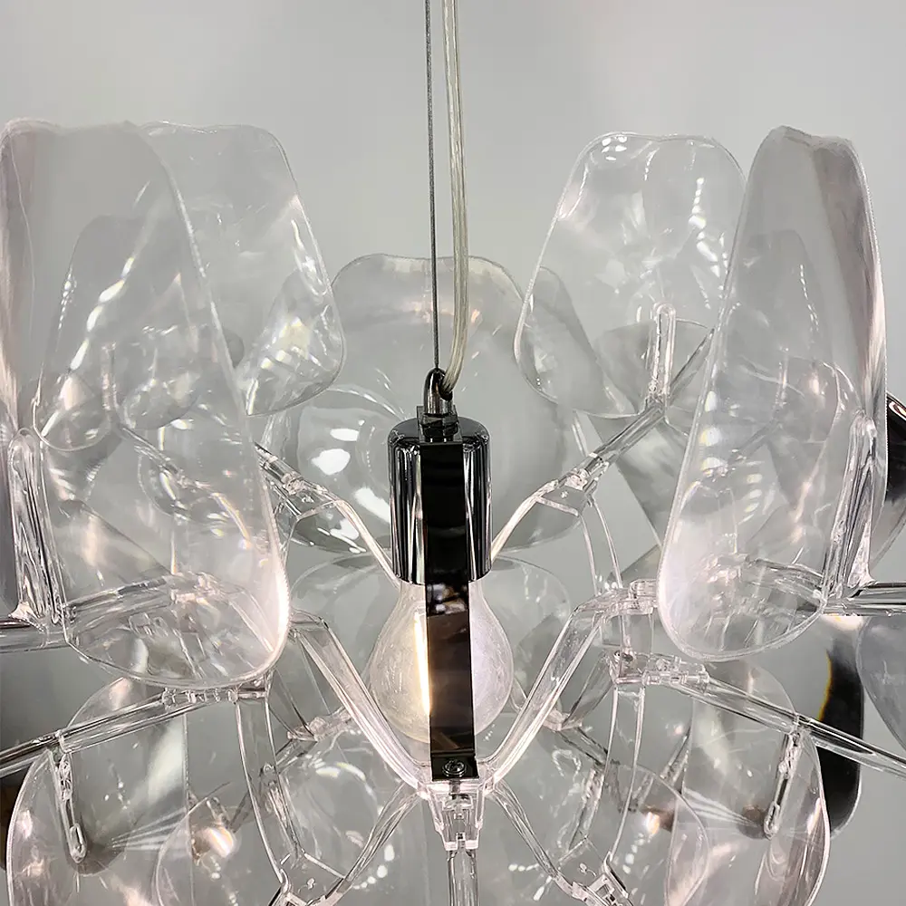 Декоративний світильник Luceplan Hope з напівпрозорими пластинами | Арт. De 2033-600 | Line F - фото 3