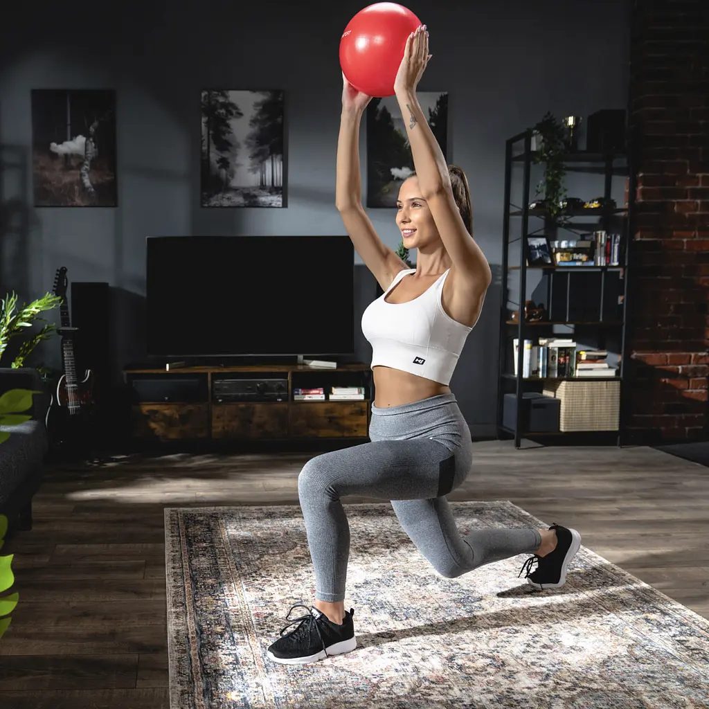 Фітбол Hop-Sport 25см червоний - фото 3
