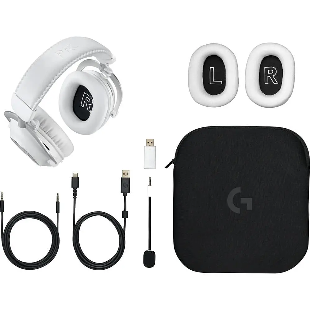 Ігрова гарнітура Logitech G Pro X 2 Lightspeed Wireless White (981-001269) - фото 6
