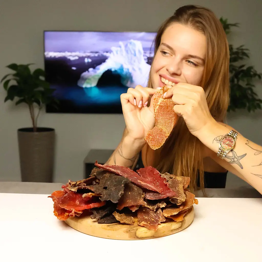 М'ясо курки сушене "Соломка Гриль" 250 г - фото 4