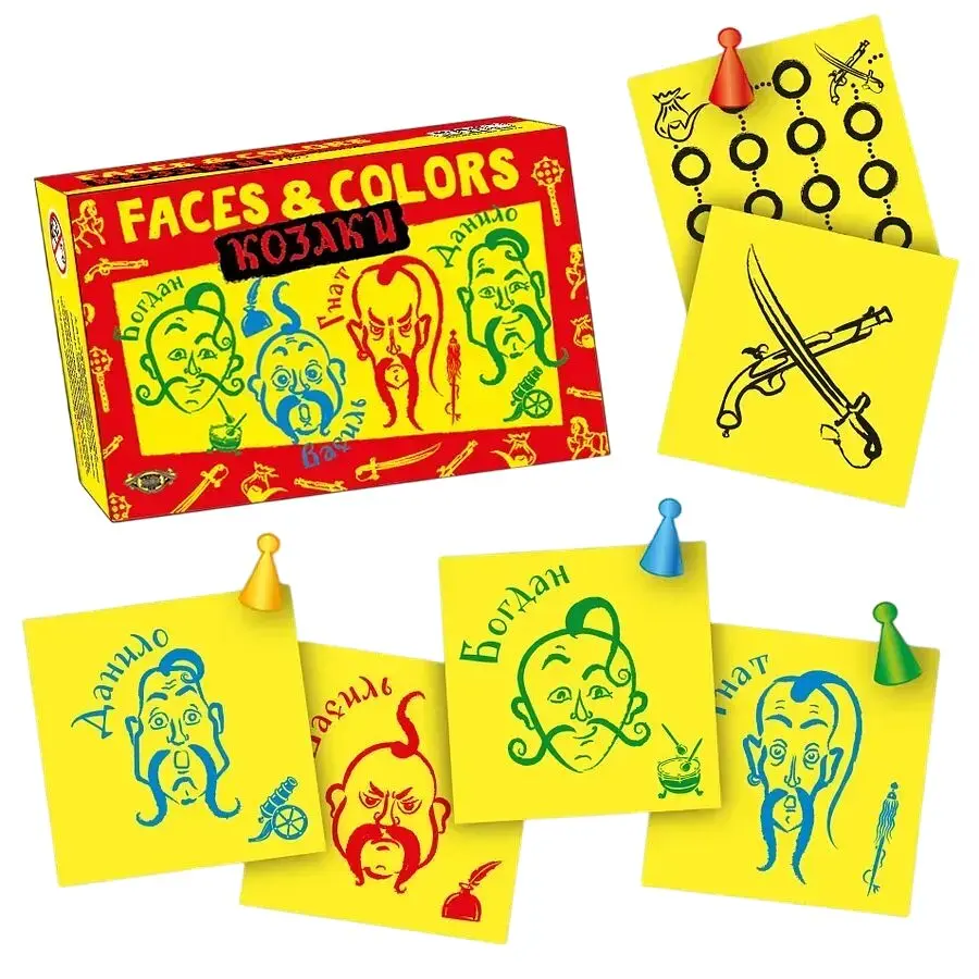 Настільна гра Faces&Colors. Козаки (МКЗ0818)