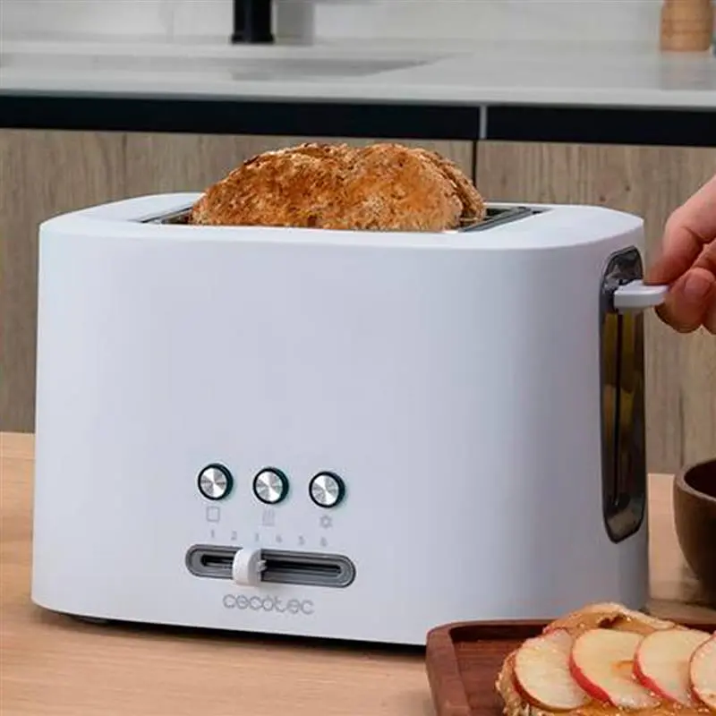 Тостер Cecotec Toast&Taste 9000 Double Білий (CCTC-03188) - фото 3
